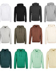 Cotton sweatshirt uni - chest and back print