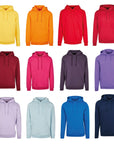 Cotton sweatshirt uni - chest and back print