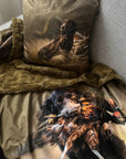 Velvet pillow cover