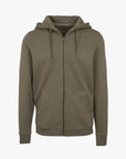 Cotton zipper sweatshirt M