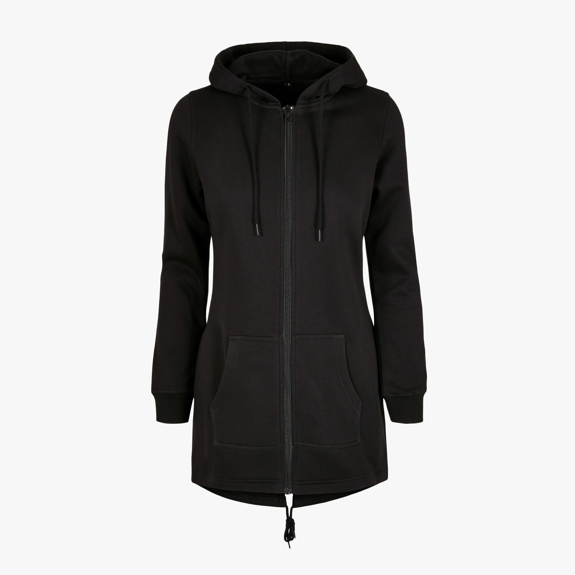 Cotton zipper sweatshirt W
